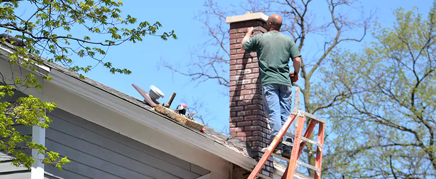 Vinyl and PVC Chimney Flashing Installation in Ashtabula, OH