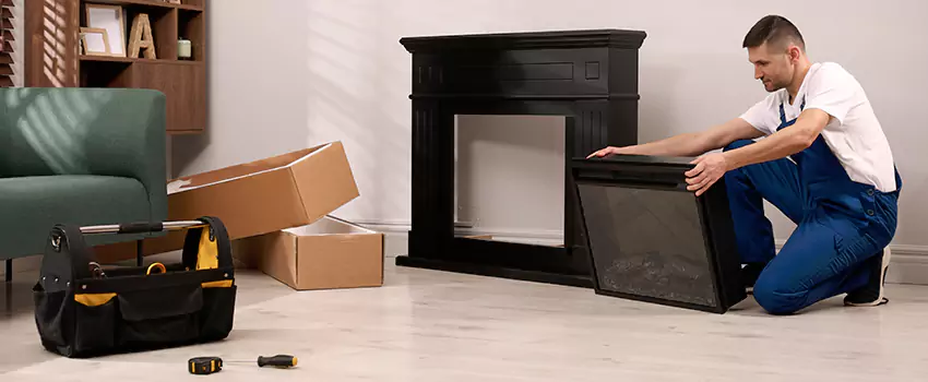 Old Rusted Metal Fireplace Repair And Replacement in Ashtabula, OH